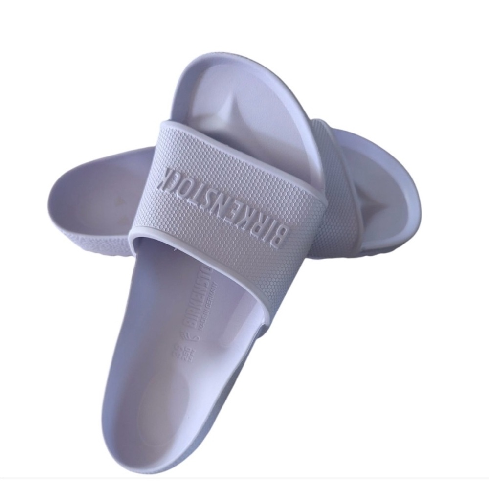 Birkenstock Purple Sandals Comfortable Slip-On Design